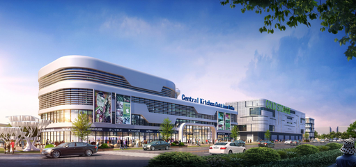 樂山中農城打造商貿橋頭堡,新修高架橋錦上添花